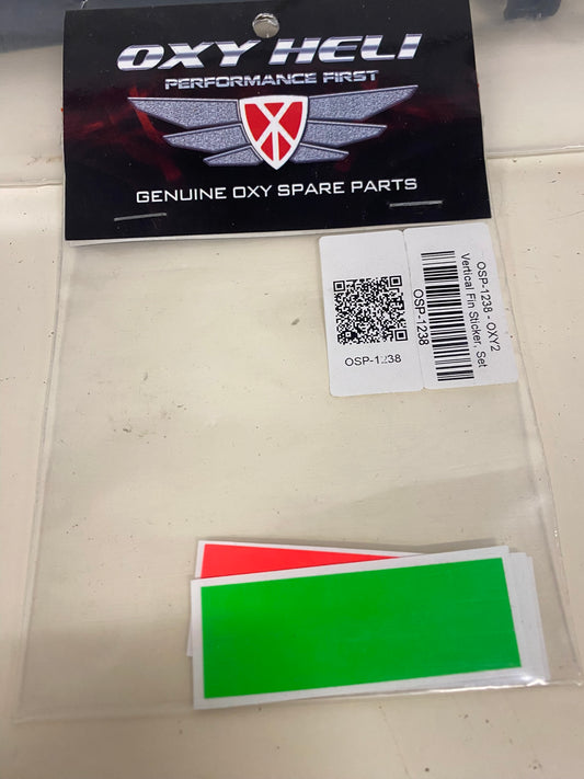 Lynx Heli | Oxy |  OXY2 Vertical Fin Sticker Set OSP-1238