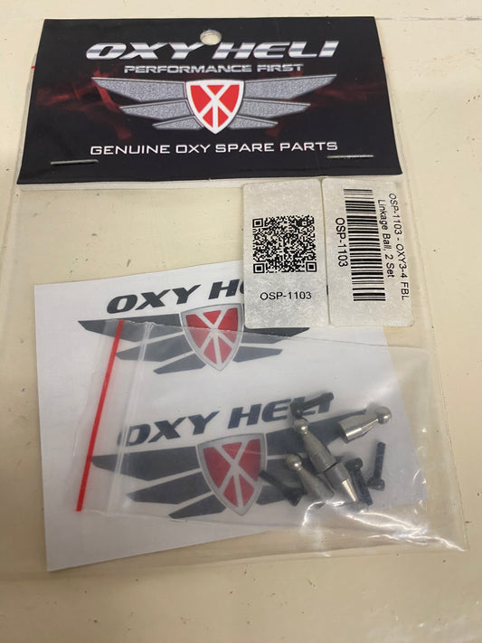 Lynx Heli | Oxy |  OSP-1103 - OXY3-4 FBL Linkage Ball, 2 Set