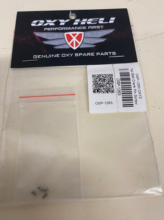 Lynx Heli | Oxy |  OXY2 Tail Belt Crank Pin Screw OSP-1263