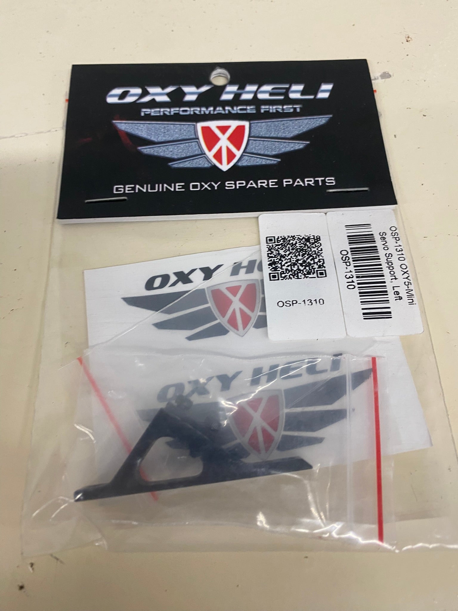 Lynx Heli | Oxy | OSP-1310 OXY5 - Mini Servo Support, Left – RCHeliTrader