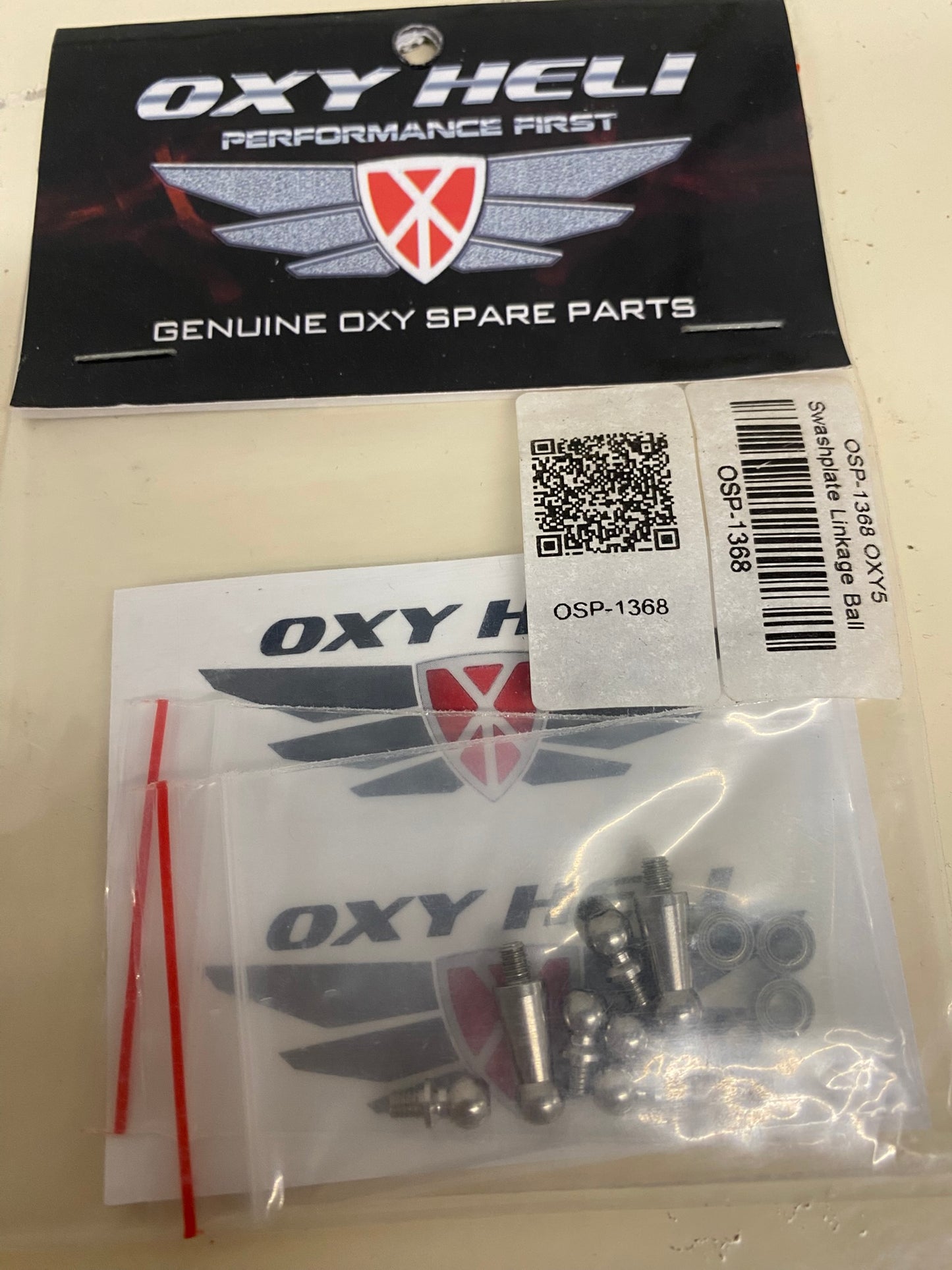 Lynx Heli | Oxy |  OSP-1368 OXY5 - Swashplate Linkage Ball