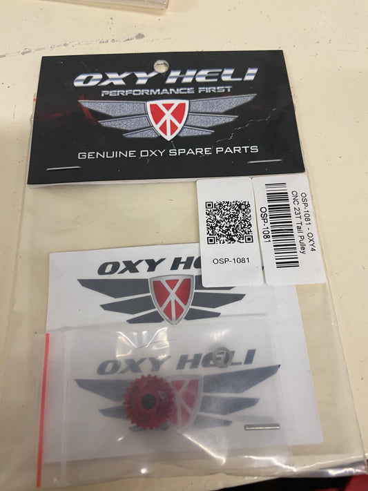 Lynx Heli | Oxy |  OXY4 Pro Edition 23T Tail Pulley OSP-1081