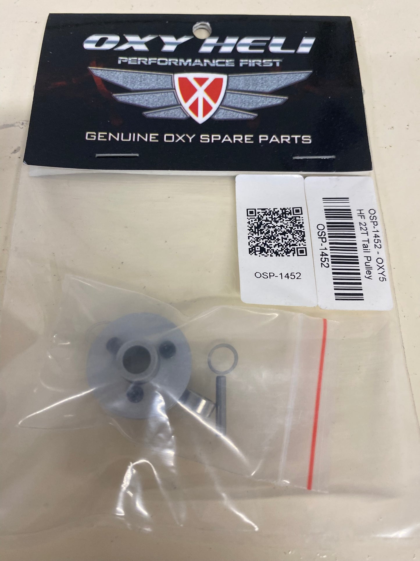 Lynx Heli | Oxy |  OXY5HF 22T Tail Pulley - OSP-1452