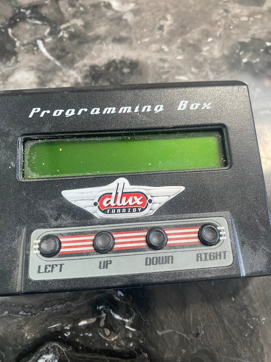 Turnigy dlux ESC's Programming box