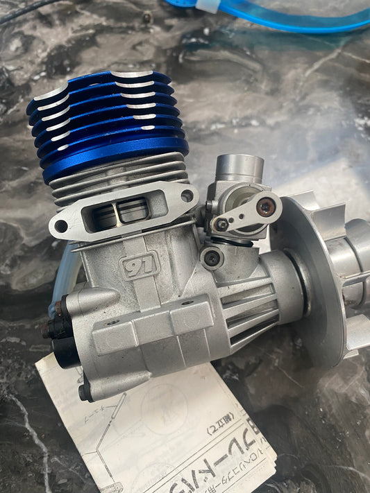 OS91 SZH Helicopter Engine Pumped , New unrun condition, fan to be removed before shipping