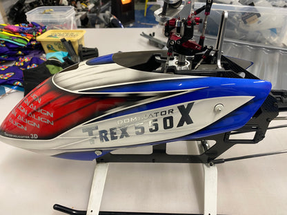 Align Trex 550X Dominator Airframe & BL 730MX 850kV motor