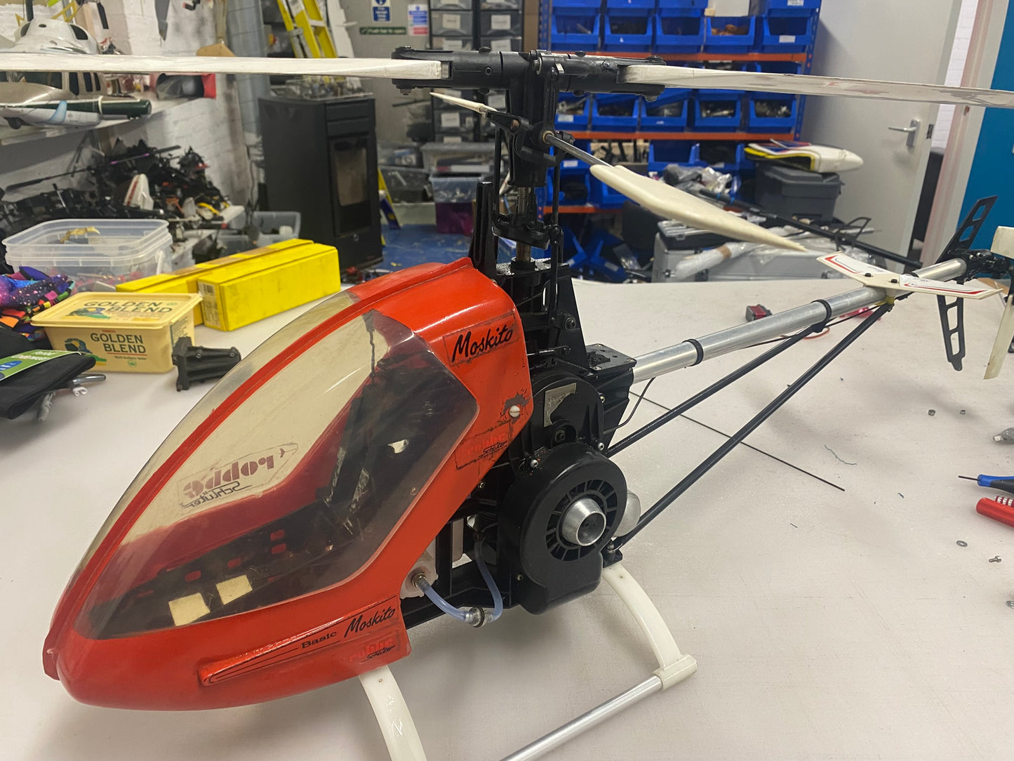 Robbe Moskito Basic Airframe & Webra 50 Engine