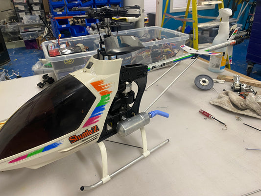 Hirobo Shuttle Top Start Airframe