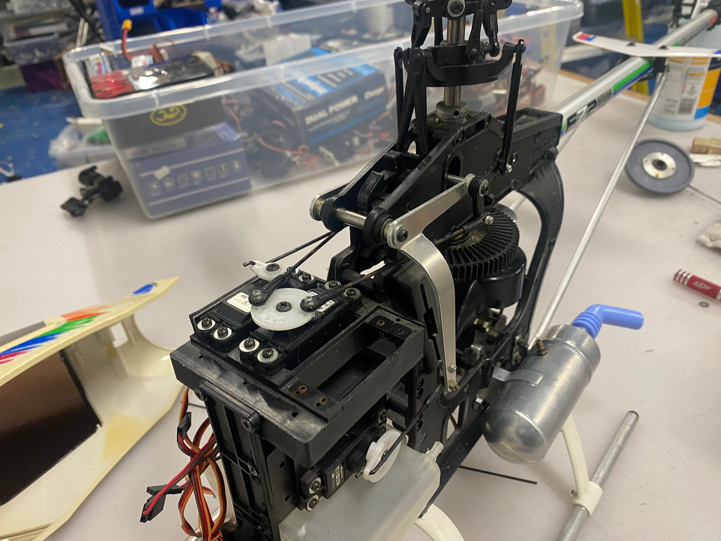 Hirobo Shuttle Top Start Airframe