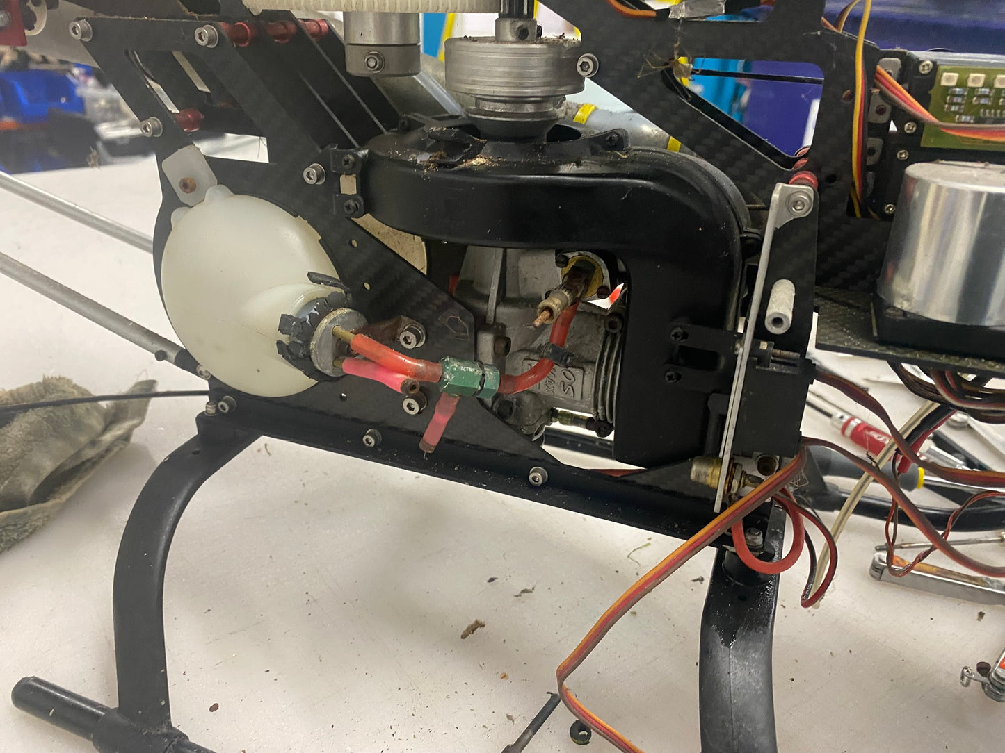 Kalt Alpha Airframe & OS 61, pipe and Servos