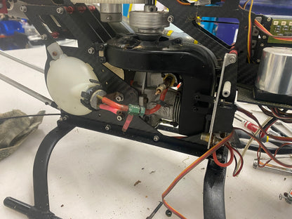 Kalt Alpha Airframe & OS 61, pipe and Servos