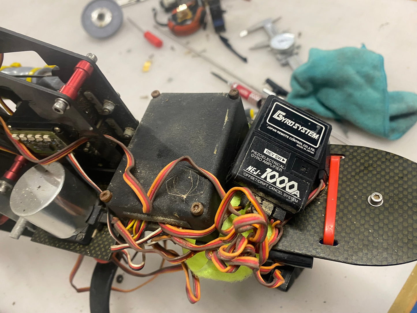 Kalt Alpha Airframe & OS 61, pipe and Servos