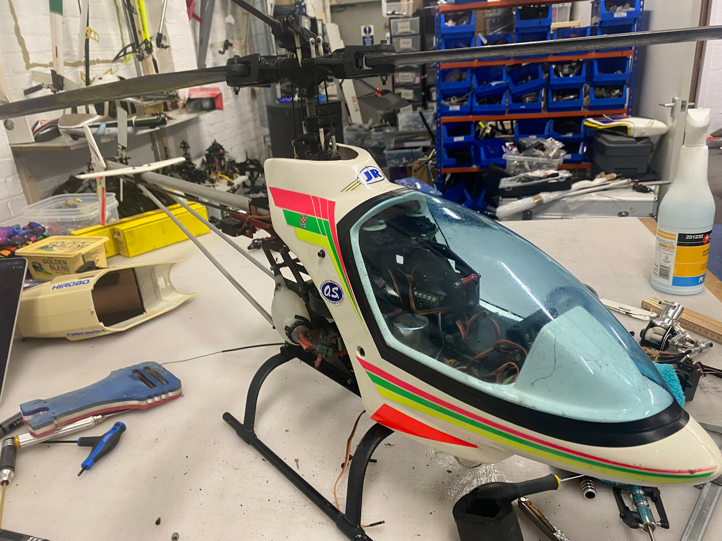 Kalt Alpha Airframe & OS 61, pipe and Servos