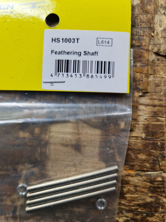 ALIGN 450 FEATHERING SPINDLES HS1003T  BNIB