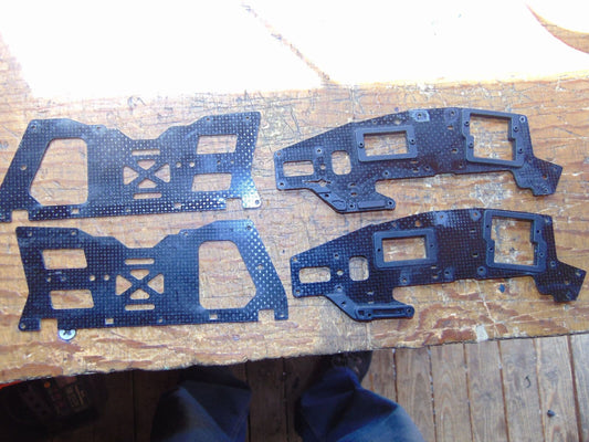 ALIGN TREX 450 SPORT V2 CARBON FIBRE MAIN FRAME SIDES