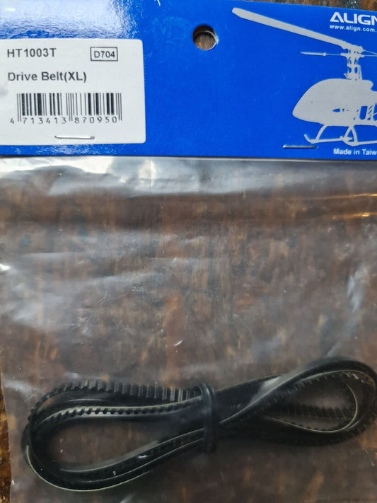 ALIGN TREX 450 TAIL DRIVE BELT (XL) HT1003T  BNIB