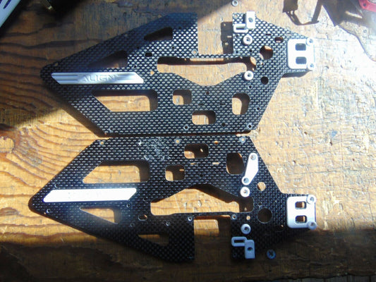 ALIGN TREX 450L DOMINATOR CARBON FIBRE MAIN FRAME SIDES