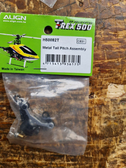 ALIGN TREX 500 METAL TAIL PITCH ASSEMBLY H50082T  BNIB