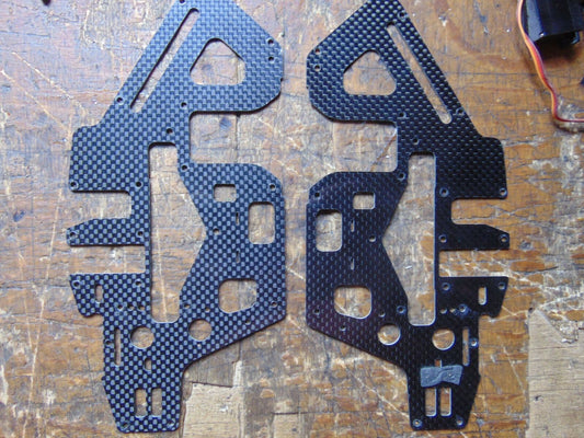 ASSAULT 450 CARBON FIBRE MAIN FRAME SIDES