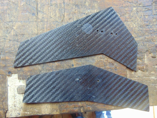 BERGEN INTREPID 60  CARBON FIBRE TAIL FIN SET