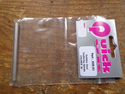 CALIBER 30 QUICK UK STAINLESS STEEL FEATHERING SPINDLE KCH-01  BNIB