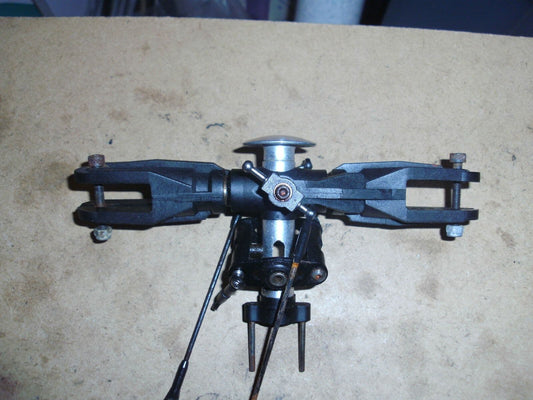 CENTURY RAVEN CCPM ROTORHEAD ASSEMBLY WITH FLYBAR SEESAW