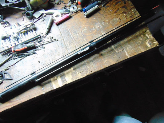 COMPASS 7HV  DFC TAIL BOOM C/W SUPPORTS & PITCH CONTROL ROD