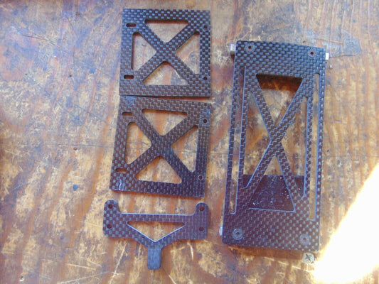 COMPASS 7HV ULTIMATE CARBON FIBRE FRAME SPACERS