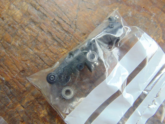COMPASS ATOM 500 BLADE GRIPS & BEARINGS TAKEN FROM A KIT