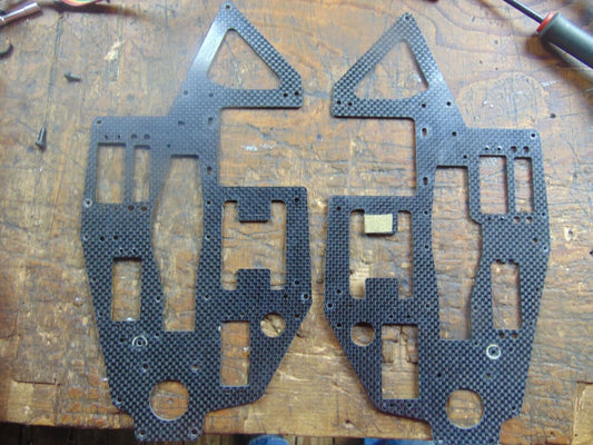 COMPASS ATOM 500 CARBON FIBRE MAIN FRAME SIDES