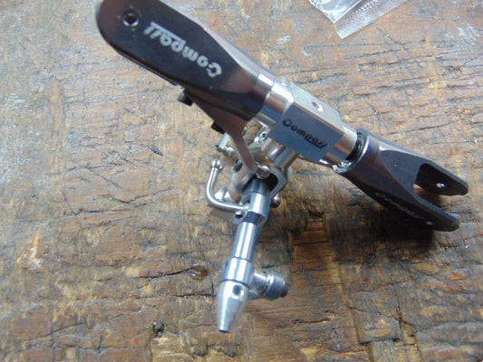 COMPASS ATOM 500 MAIN ROTOR HEAD & FLYBAR SEESAW ASSEMBLIES TAKEN FROM A KIT