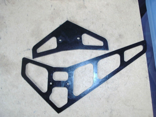 COMPASS KNIGHT 3D CARBON FIBRE TAIL FIN SET
