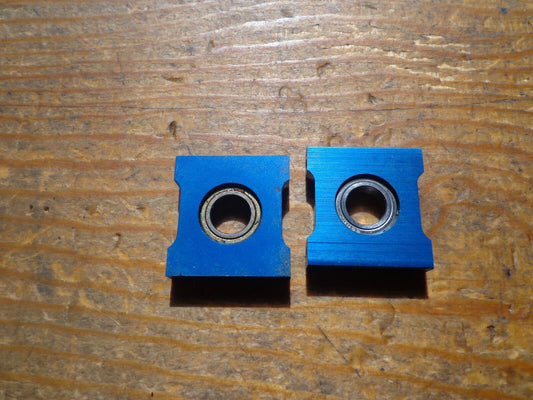 COMPASS KNIGHT 3D MAIN ROTOR SHAFT BEARINGS & MOUNTINGS (PAIR)
