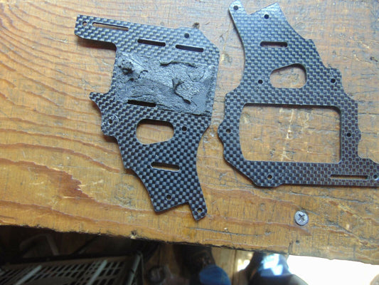 DUNE 600 CARBON FIBRE FRAME SECTIONS