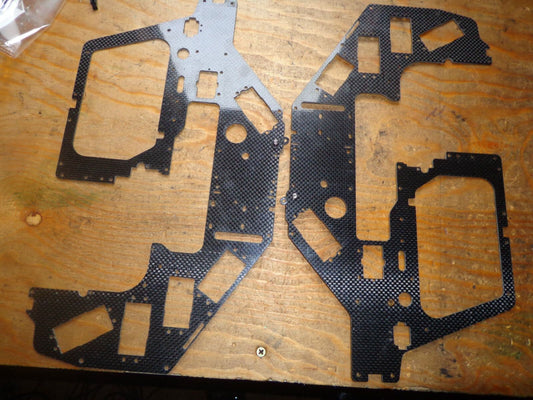 ELY-Q VISION 50 CARBON FIBRE MAIN FRAME SECTIONS