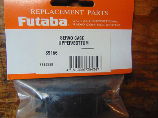 FUTABA  SERVO CASE UPPER / BOTTOM S9156 Y - EBS 3329  BNIB