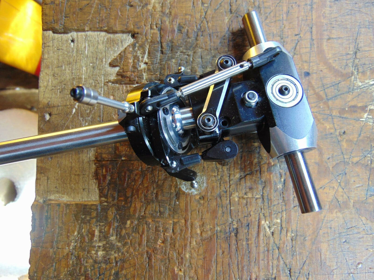 GAUI X7 FBL ROTOR HUB, SPINDLE, WASHOUT MIXER, SWASH PLATE & SHAFT