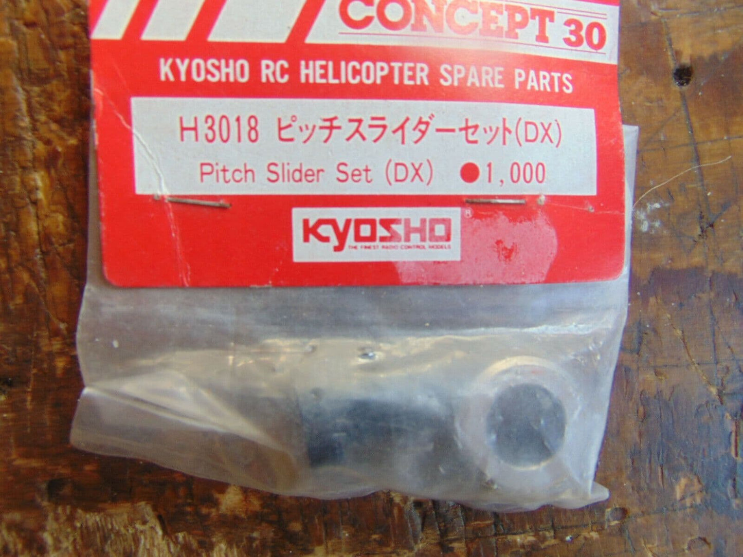 H3018 KYOSHO CONCEPT 30 DX PITCH SLIDER SET   BNIB