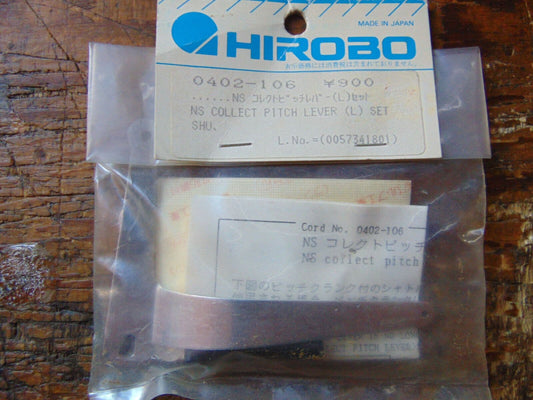 HIROBO SHUTTLE PITCH CONTROL ARM 0402-106  BNIB