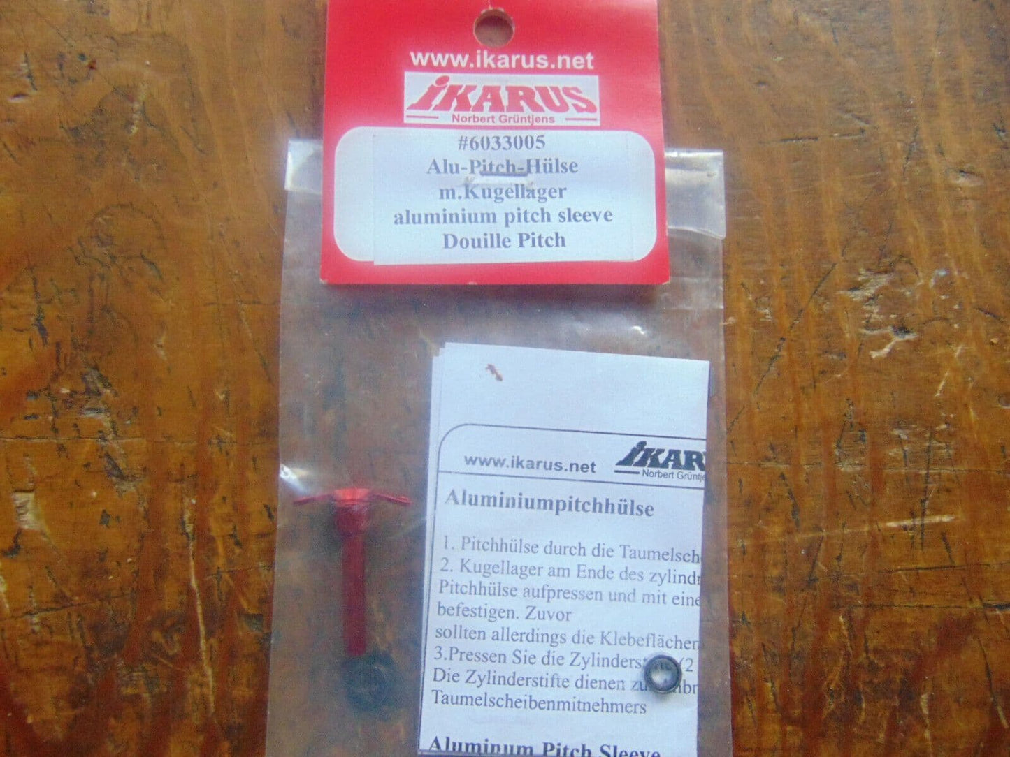 IKARUS PICCOLO ALUMINIUM PITCH SLEEVE 6033005  BNIB