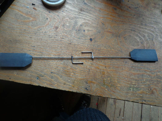 KALT BARON 30 FLYBAR WITH PADDLES AND CONTROL ARMS