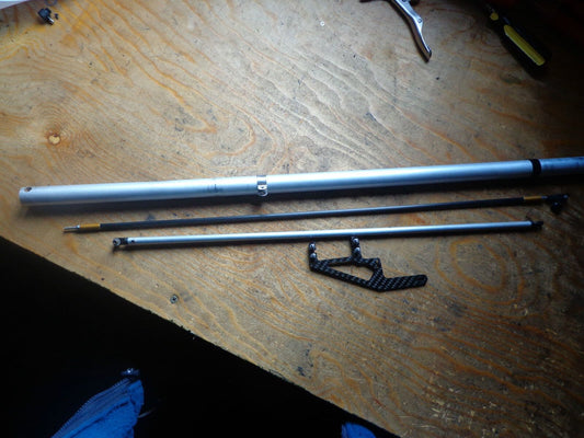 KALT BARON 30 UPGRADED TAIL BOOM ASSEMBLY