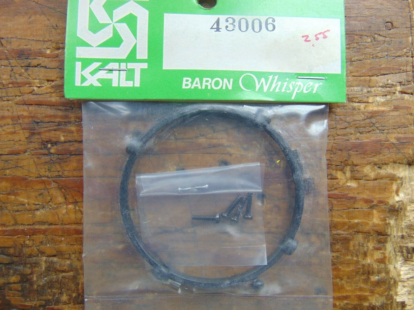 KALT BARON WHISPER SWASH RING 43006  BNIB