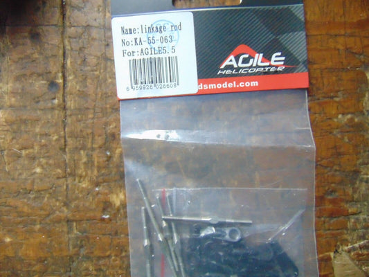 KDS AGILE 5.5 LINKGE ROD SET KA-55-063  BNIB