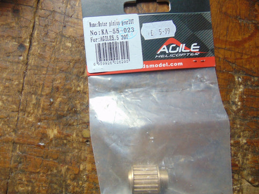KDS AGILE 5.5 MOTOR PINION GEAR 20T KA-55-023  BNIB