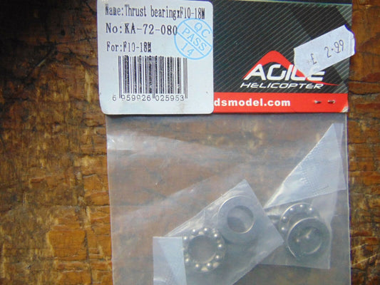 KDS AGILE 5.5 THRUST BEARINGS KA-72-080   BNIB