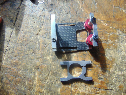 KDS CHASE 360 TAIL BOOM MOUNTING & TAIL BELT IDLER WHEELS