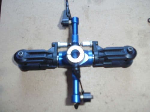 KNIGHT 3D 50 ROTORHEAD ASSEMBLY & FLYBAR SEESAW