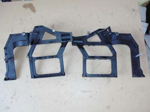 KYOSHO CALIBER 30 MAIN CHASSIS FRAMES
