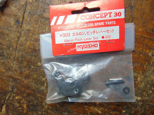 KYOSHO CONCEPT 30 AILERON PITCH LEVER SET H3033  BNIB